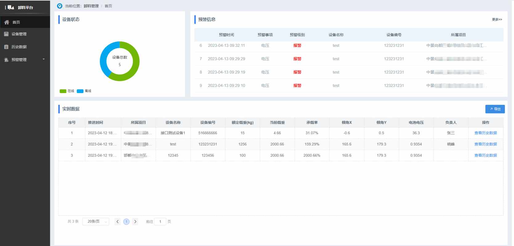 智慧工地卸料平臺廠家到哪找？價(jià)格是多少錢？