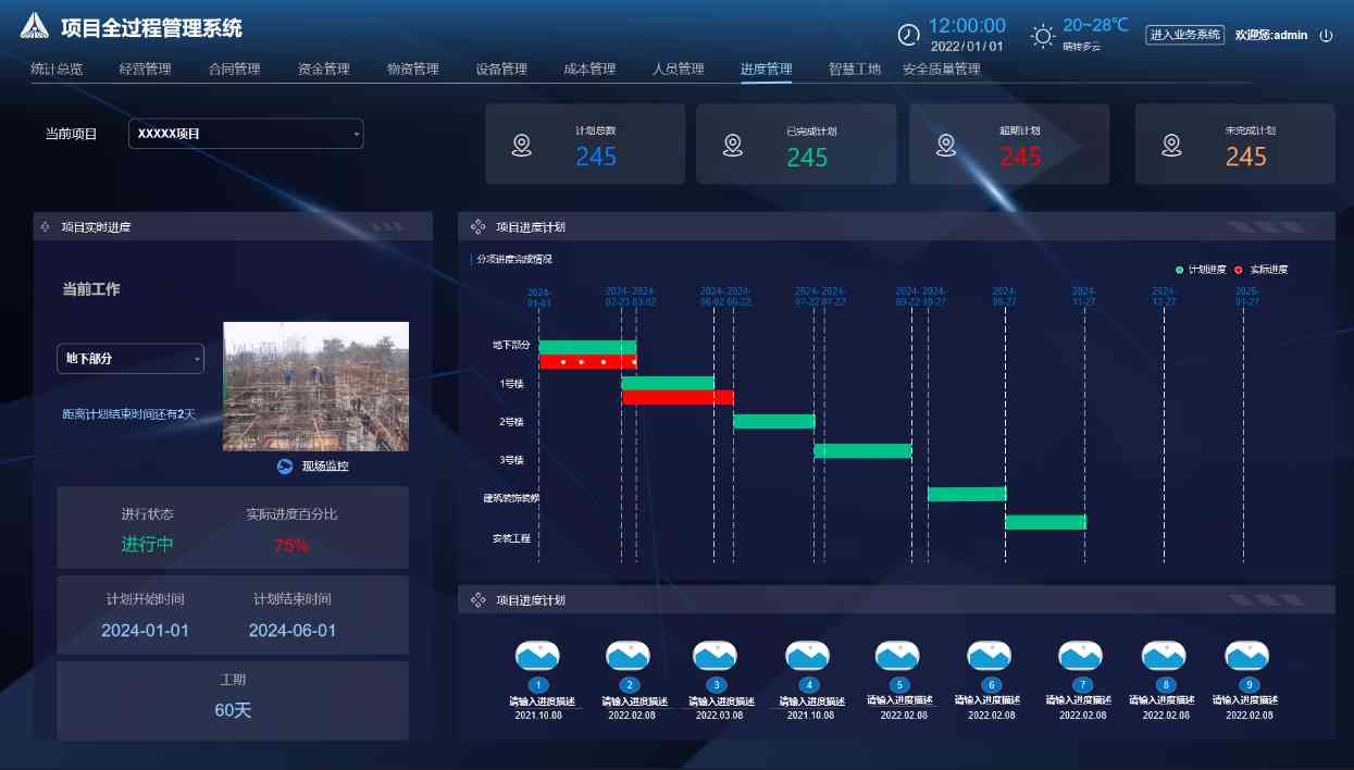 一站式解決痛點(diǎn)！智能建筑工程項(xiàng)目管理系統(tǒng)如何助力施工？